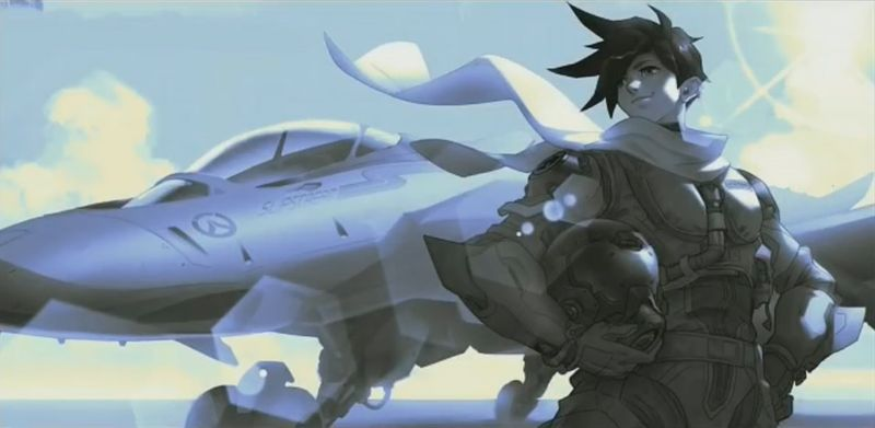 Illustration for article titled Overwatch Fans Have Turned Tracer Into A Completely Different Character